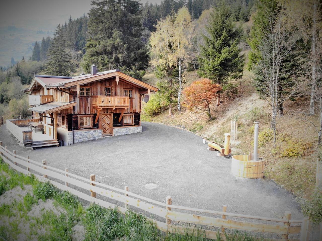 Vila Almhuette Lengau Saalbach-Hinterglemm Exteriér fotografie