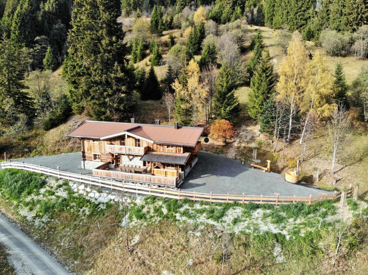 Vila Almhuette Lengau Saalbach-Hinterglemm Exteriér fotografie