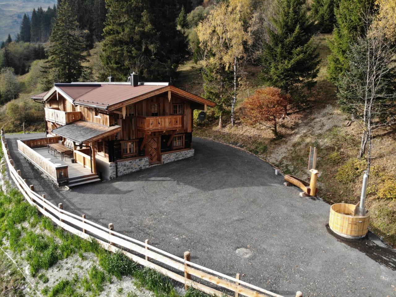 Vila Almhuette Lengau Saalbach-Hinterglemm Exteriér fotografie